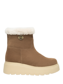NeroGiardini Gordona Suede Snow Boots, Brown