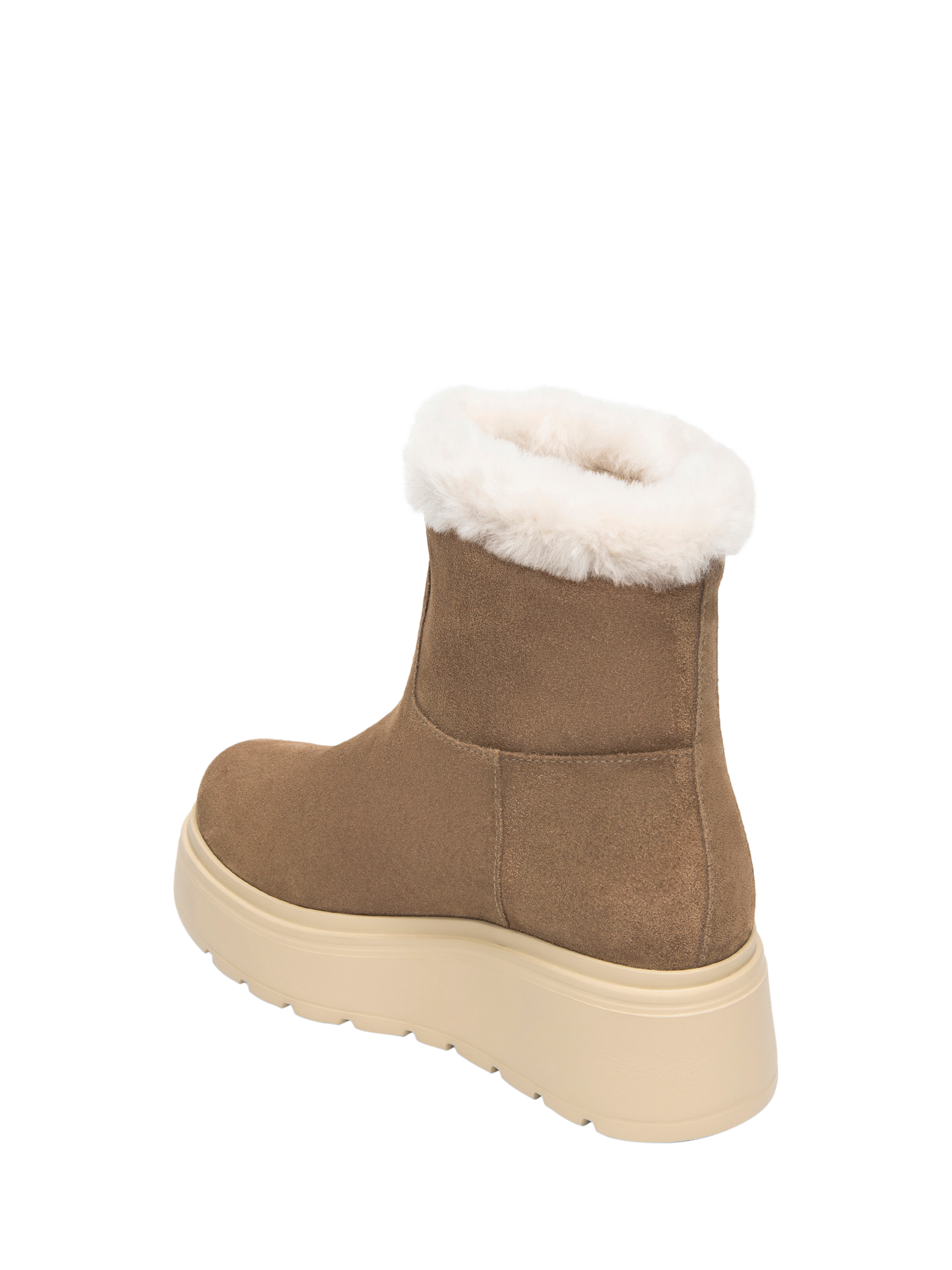 Product image 3 of 4, which shows NeroGiardini Gordona Suede Snow Boots, Brown, 3