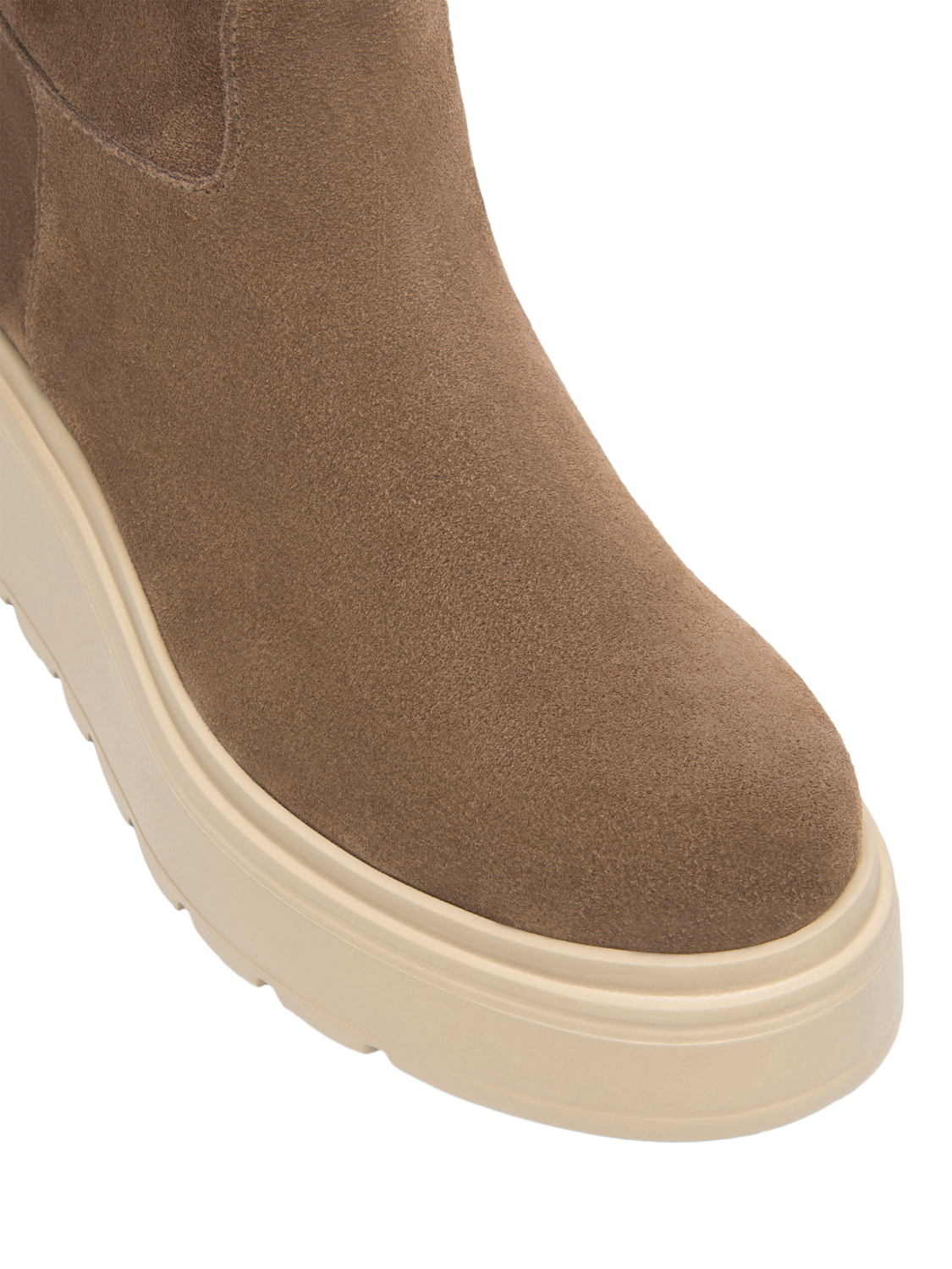 Product image 4 of 4, which shows NeroGiardini Gordona Suede Snow Boots, Brown, 3