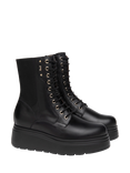 NeroGiardini Gorga Leather Combat Boots