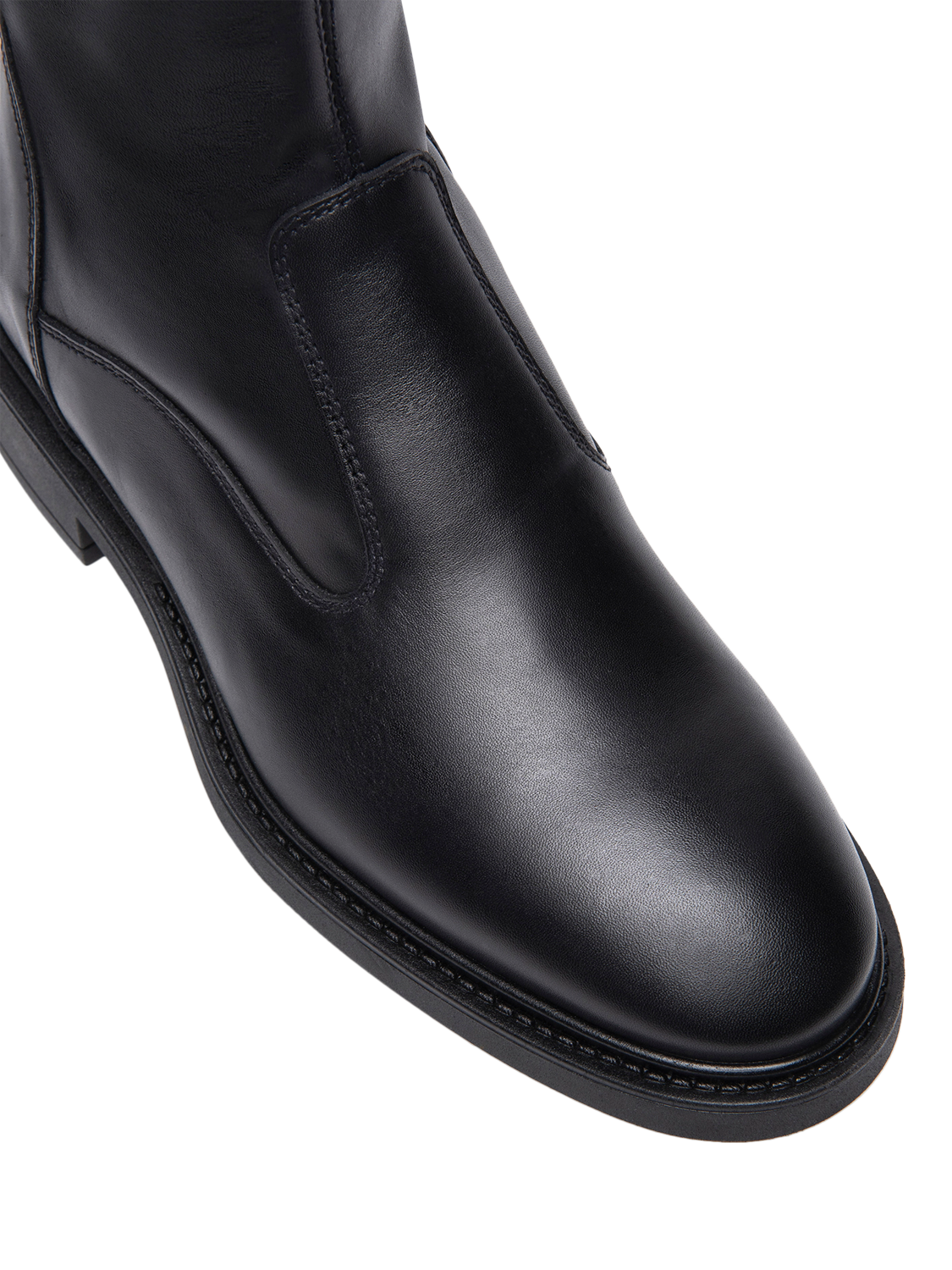 Product image 4 of 5, which shows NeroGiardini Pomezia Leather Knee High Boots, Black, 3