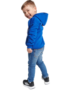 Brand Threads Kids Cotton Blend Spiderman Hoodie, Blue - view 2, Blue