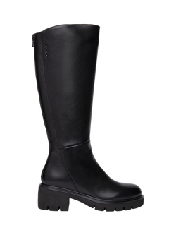NeroGiardiniUsini Leather Knee High Boots, Black