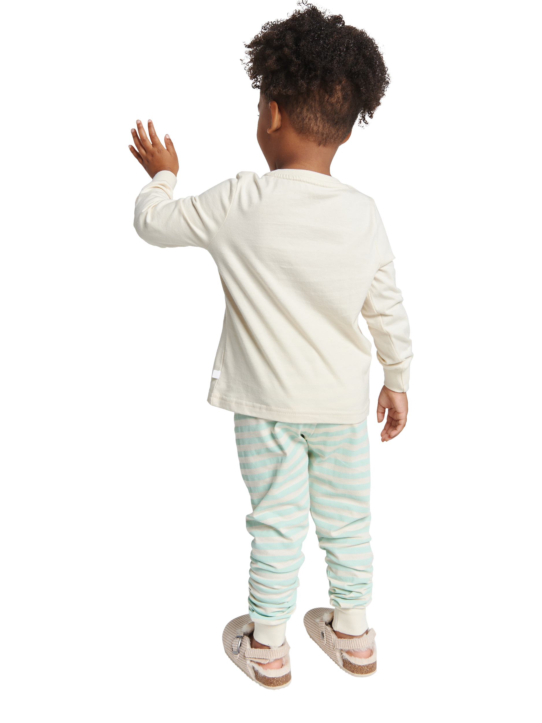 Product image 2 of 4, which shows Brand Threads Kids' Cotton Gruffalo Pyjama Set, Multi, 1-2 years