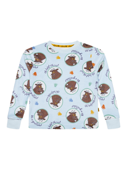 Brand Threads Kids' Gruffalo Divine Fleece Pyjama Set, Multi - view 2, Multi