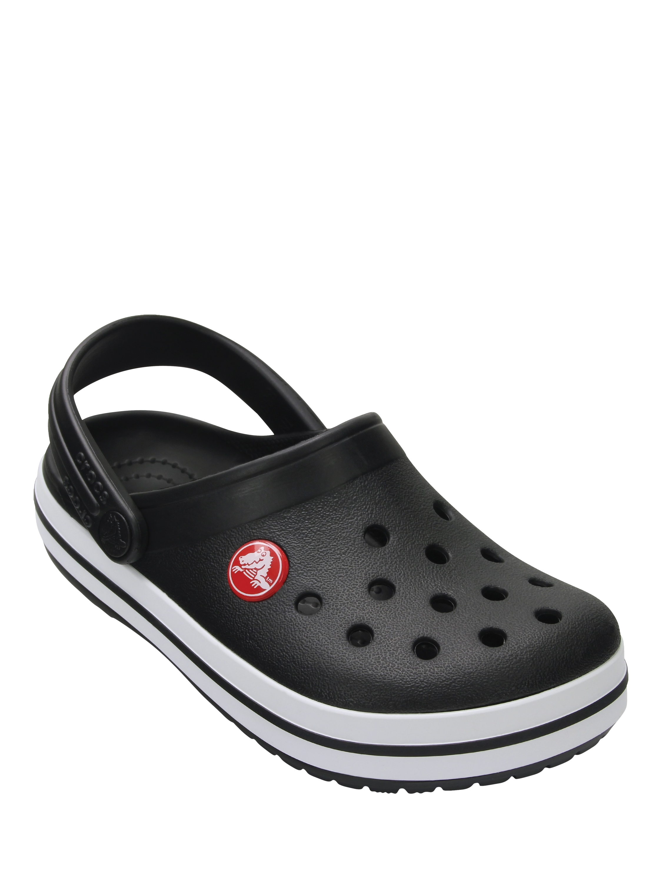 Product image 2 of 5, which shows Crocs Kids' Crocband Clogs, Black, 5 Jnr