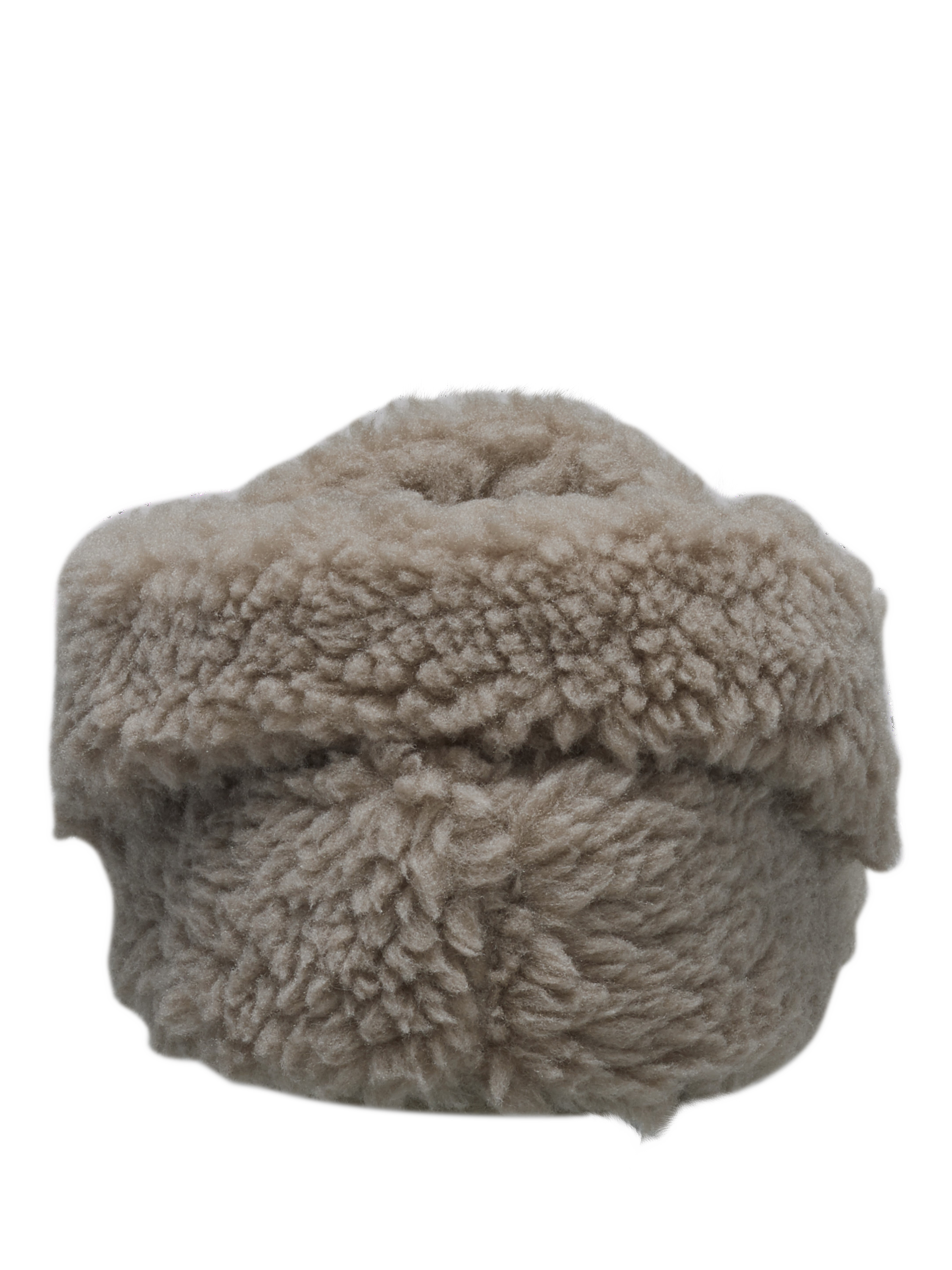 Product image 4 of 5, which shows Crocs Kids' Classic Cozzzy Slippers, Mushroom, 5 Jnr