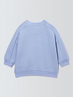 John Lewis Baby Fruit Applique Sweatshirt, Blue - view 2, Blue