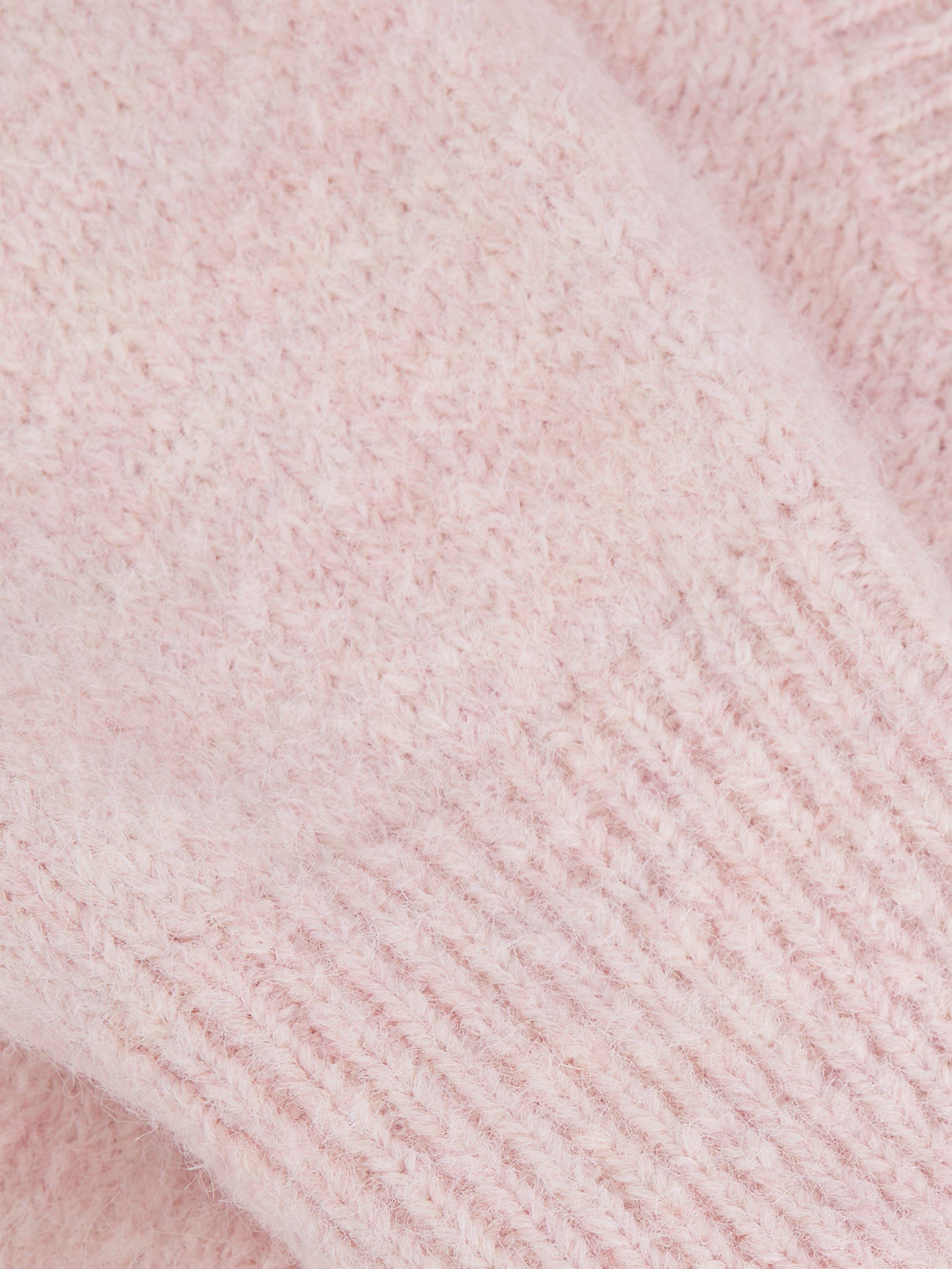 Product image 6 of 10, which shows Phase Eight Leah Scoop Neck Jumper, Pink, M