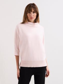 Phase Eight Salima Funnel Neck Jumper, Pink