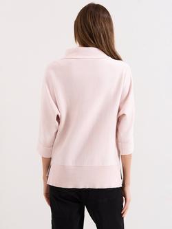 Phase Eight Salima Funnel Neck Jumper - view 2, Pink