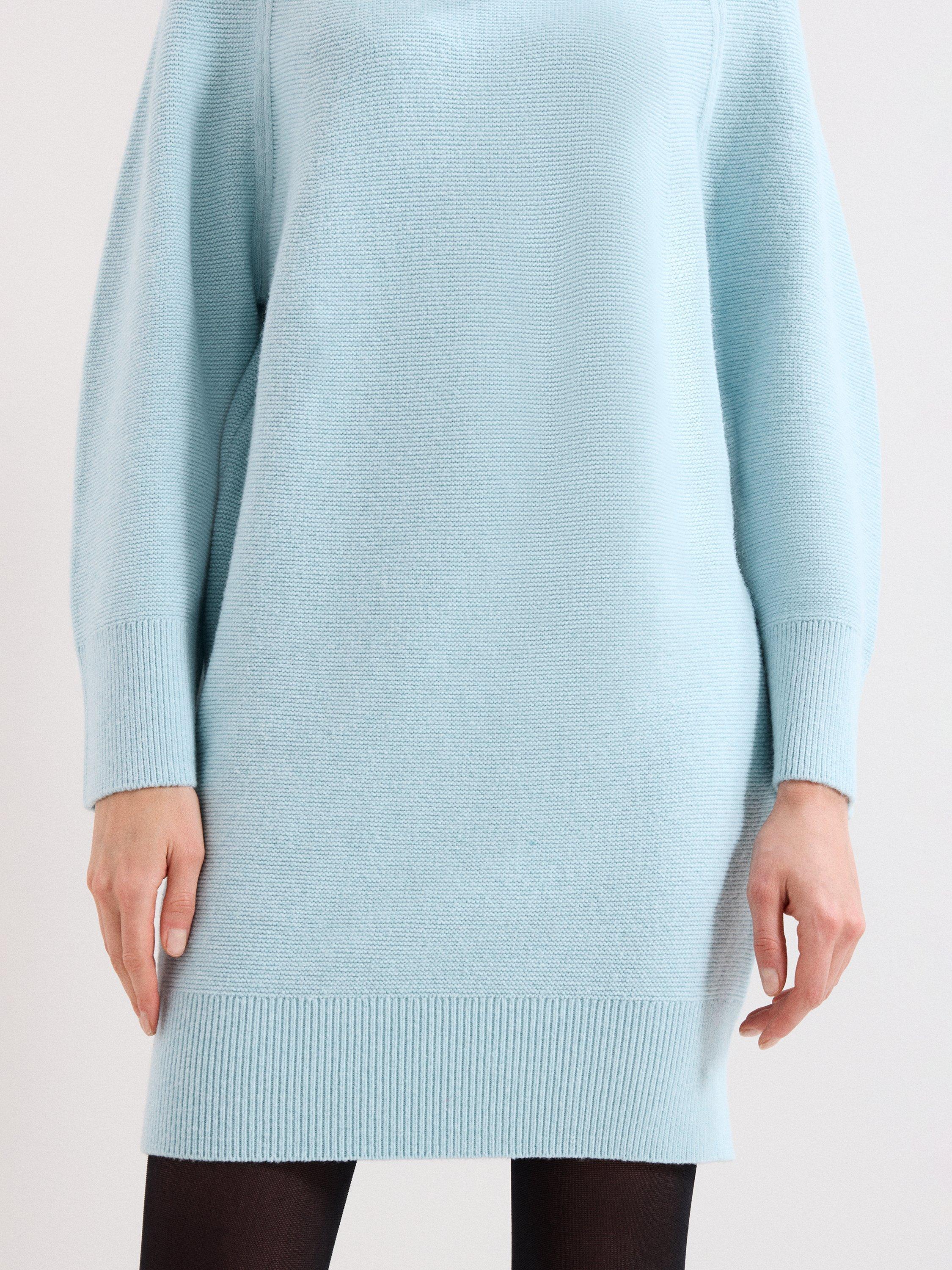 Product image 8 of 8, which shows Phase Eight Dahlie Jumper Dress, Light Blue, XS