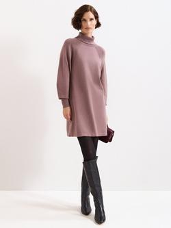 Phase Eight Ellie Chunky Knit Dress, Latte