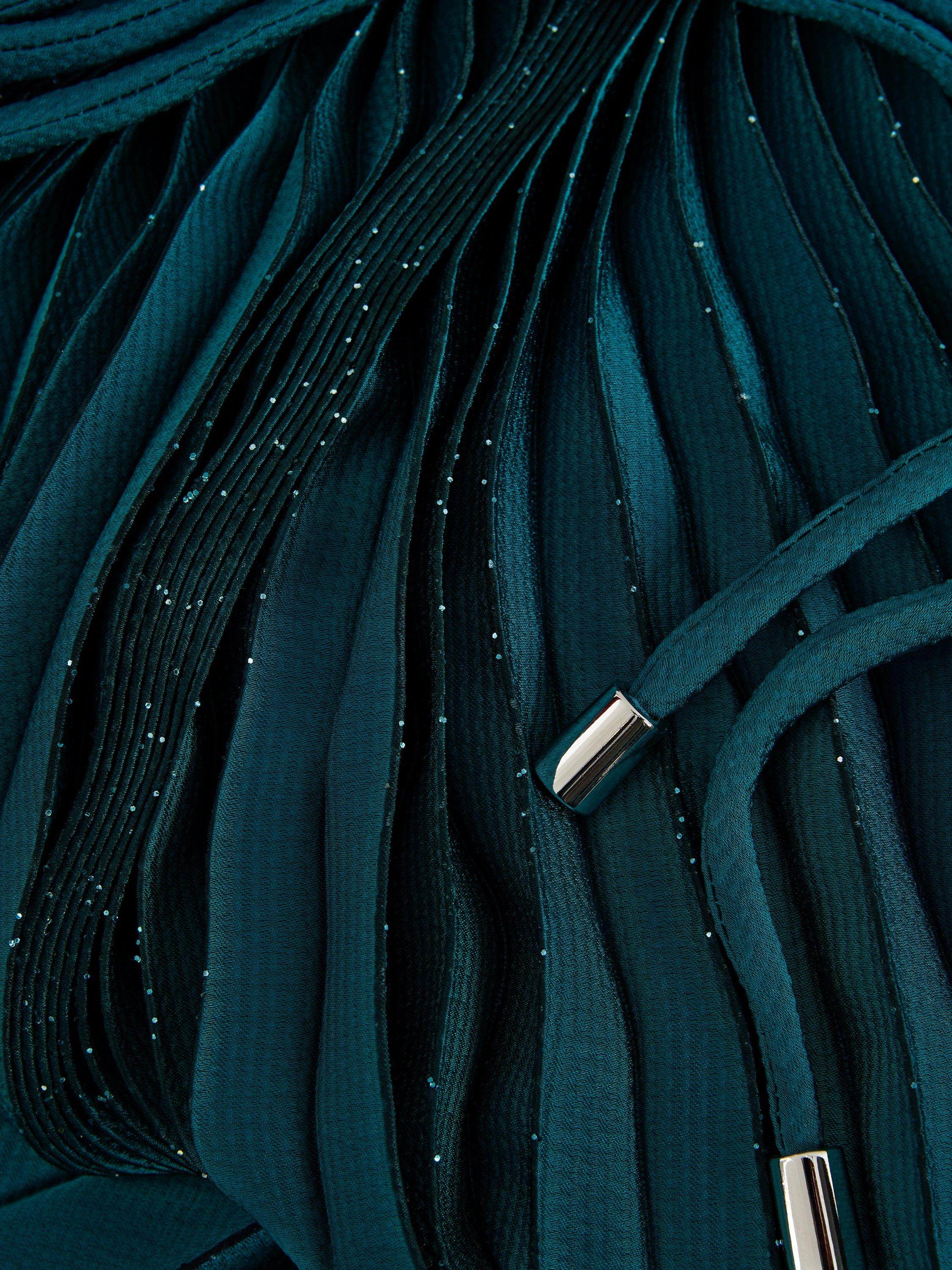 Product image 6 of 10, which shows Phase Eight Petite Simara Maxi Dress, Green, 6