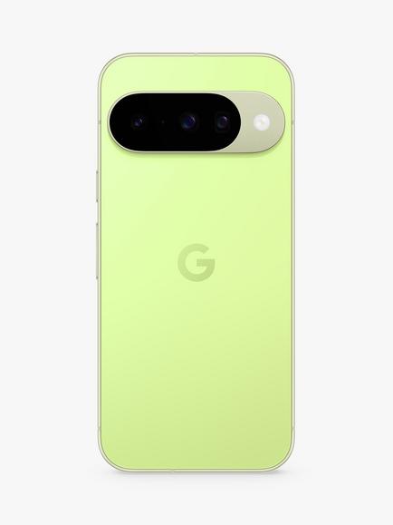 Google Pixel 10 Smartphone, Android, 6.3”, 5G, SIM Free, Lemongrass