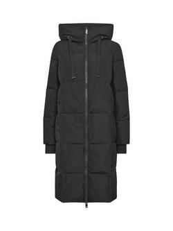 MOS MOSH MMNova Square Down Puffa Coat, Dark Grey