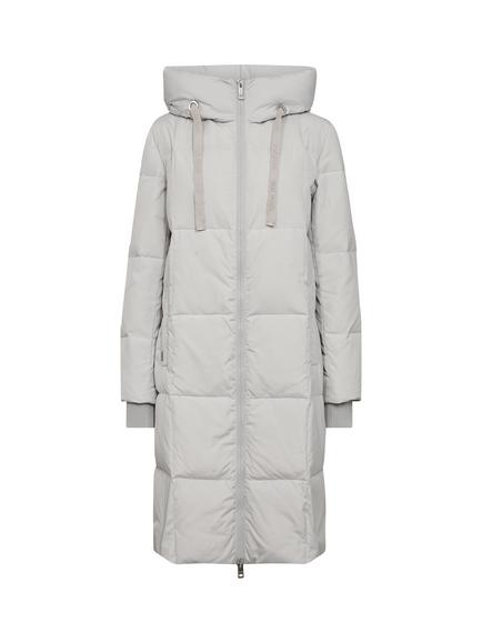 MOS MOSH Nova Square Down Puffer Coat, Glacier Grey
