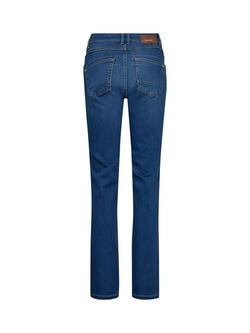 MOS MOSH MMCarla Naomi Mid Rise Deluxe Jeans - view 2, Mid Blue