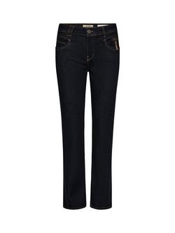 MOS MOSH MMCarla Naomi Deluxe High Rise Jeans, Dark Blue