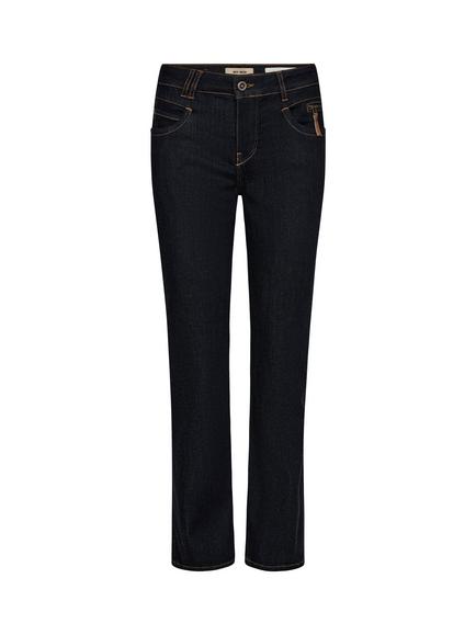 MOS MOSH MMCarla Naomi Deluxe High Rise Jeans, Dark Blue