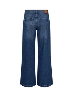 MOS MOSH MMDara Deco Flared Denim Jeans - view 2, Mid Blue