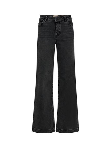 MOS MOSH Dara Wide Leg Jeans, Grey, Grey