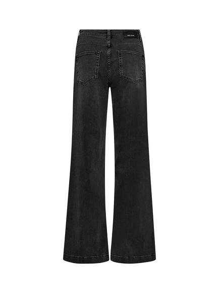 MOS MOSH Dara Wide Leg Jeans, Grey - view 2, Grey