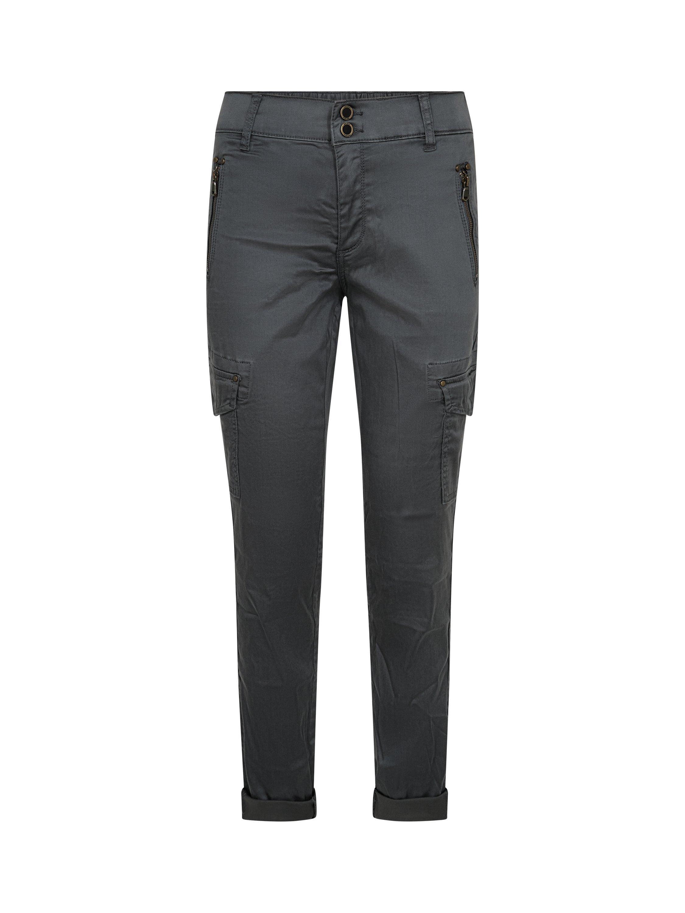 Product image 1 of 2, which shows MOS MOSH Gilles Tima Trousers, Urban Chic, 25R