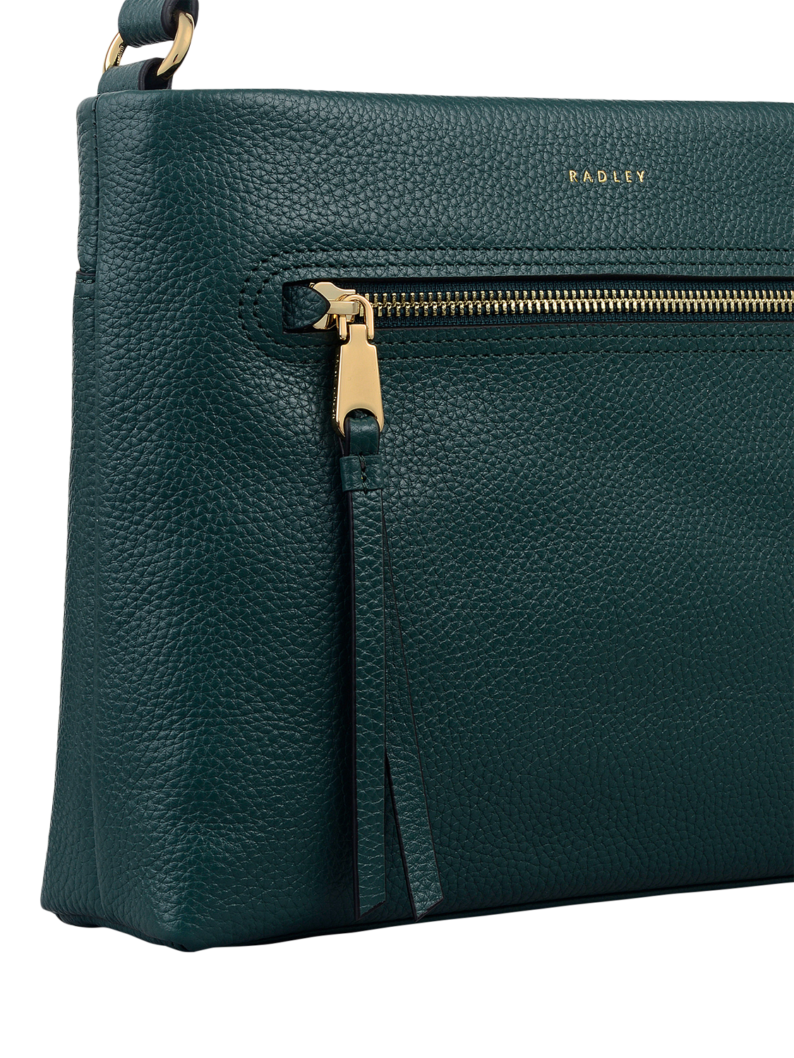 Product image 4 of 4, which shows Radley Pickwick Leather Crossbody Bag, Cedar