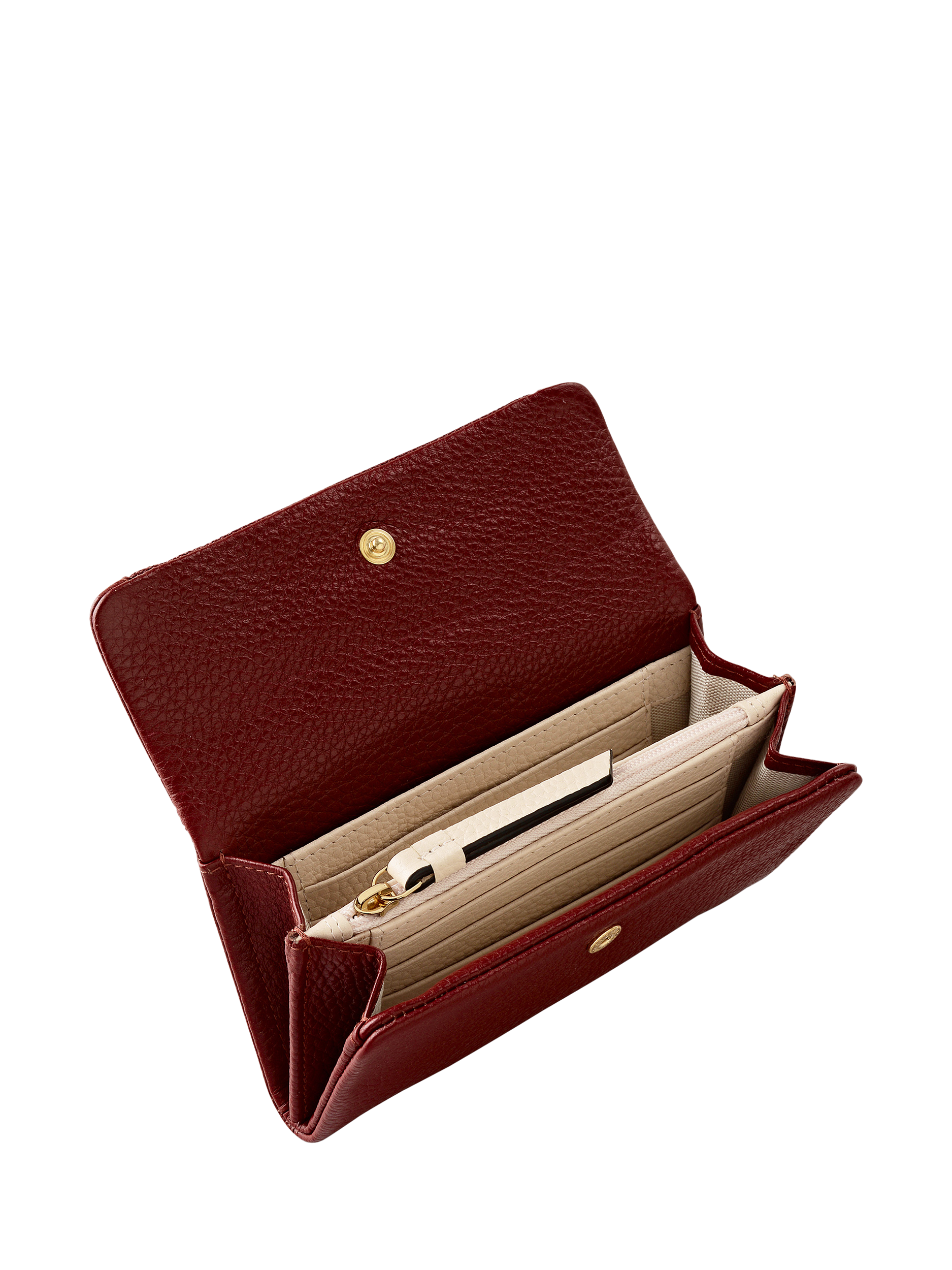 Product image 4 of 4, which shows Radley Pickwick Medium Leather Purse, Merlot