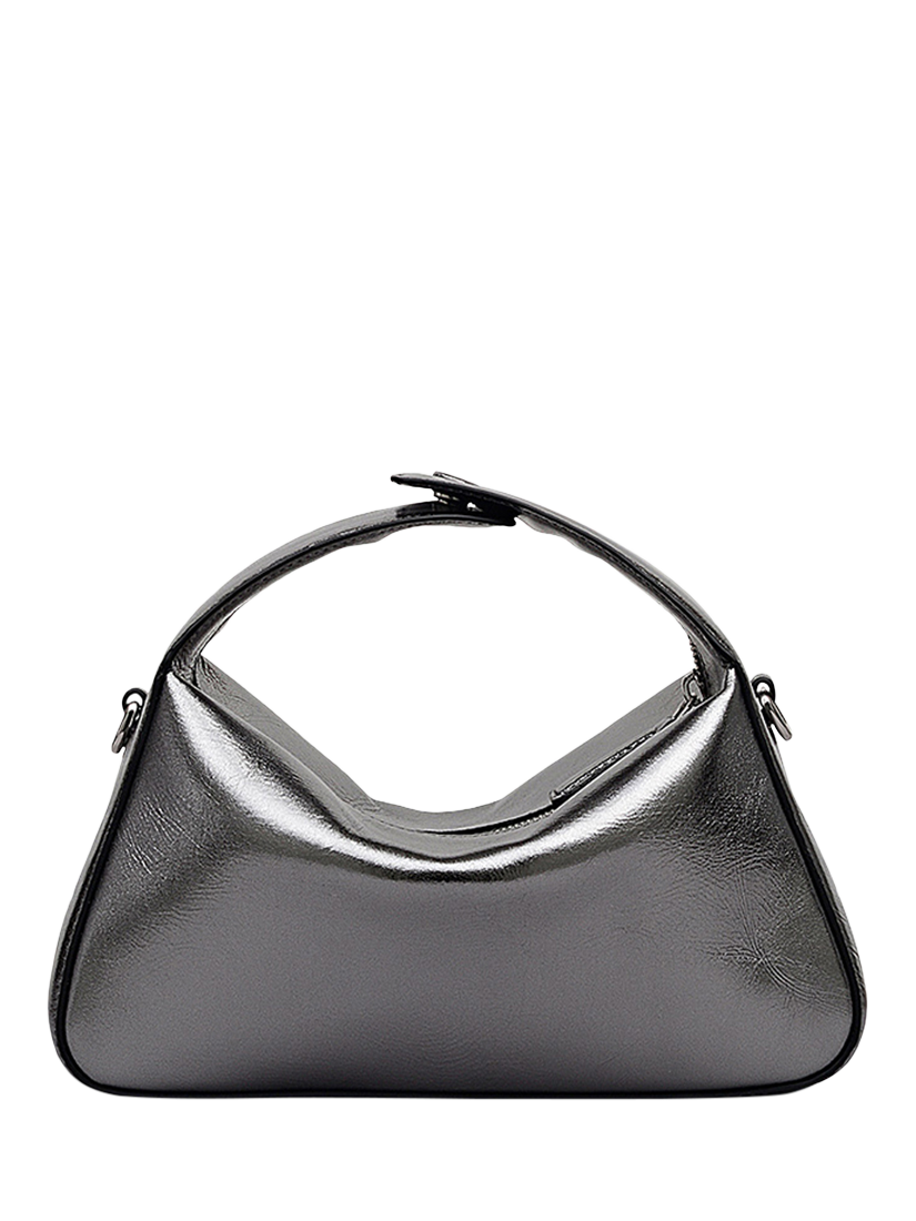 Product image 2 of 7, which shows Radley De Beauvoir Small Ziptop Grab Bag, Silver, One Size