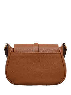 Radley Lulworth Road Leather Saddle Bag - view 2, Indus Tan