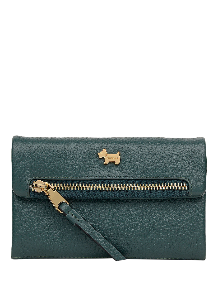 Product image 1 of 4, which shows Radley Pickwick Medium Leather Purse, Cedar