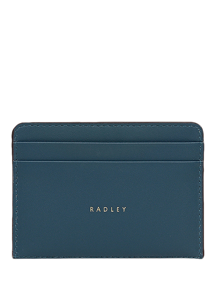 Product image 2 of 3, which shows Radley An Ice Day Small Christmas Card Holder , Teal, One Size