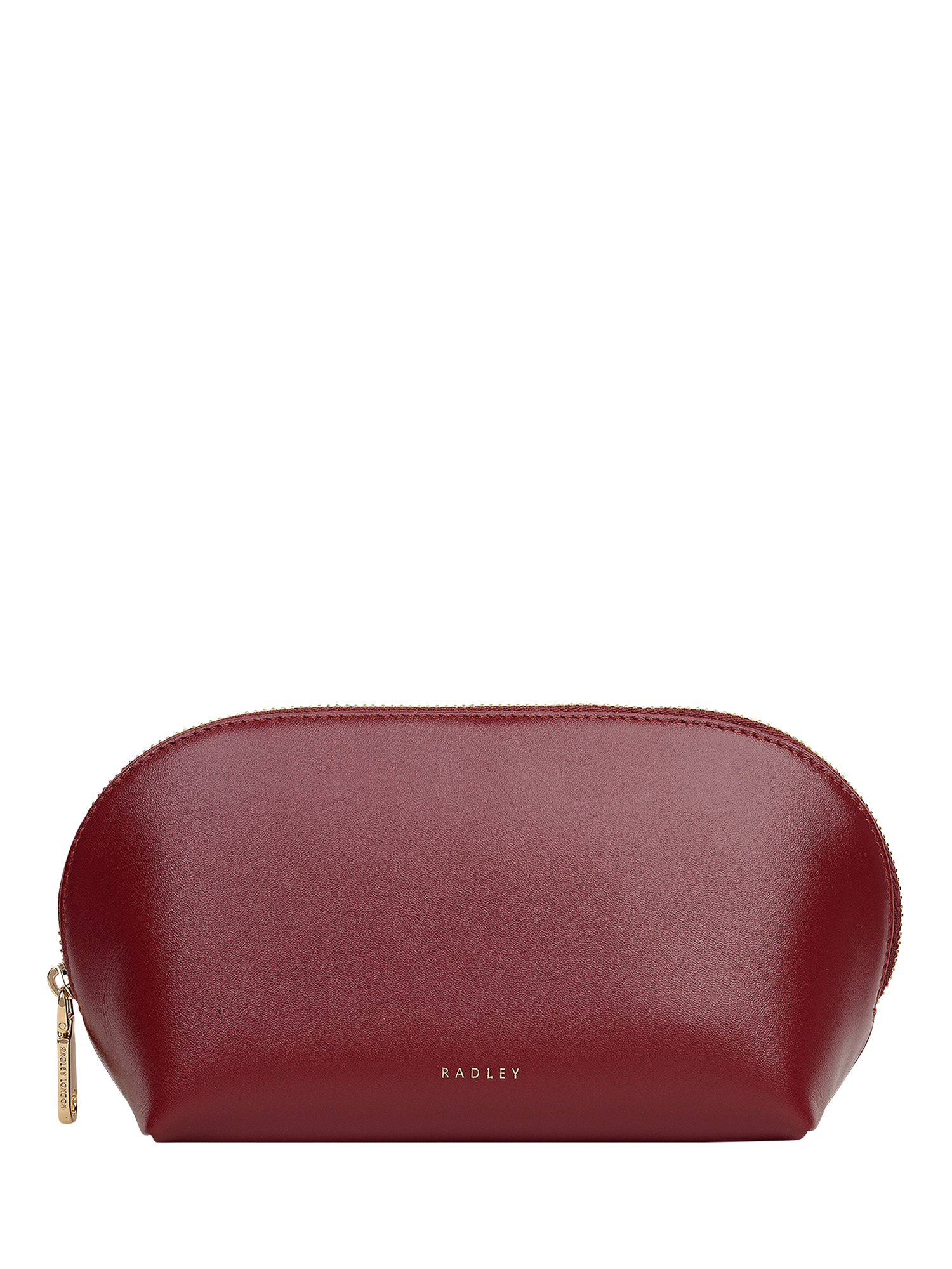 Product image 1 of 3, which shows Radley Commute Street Medium Cosmetic Pouch Bag, Carmine