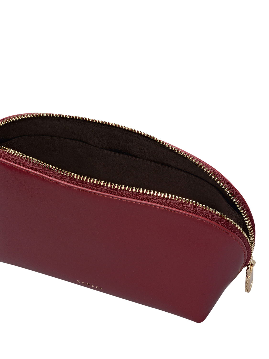 Product image 3 of 3, which shows Radley Commute Street Medium Cosmetic Pouch Bag, Carmine