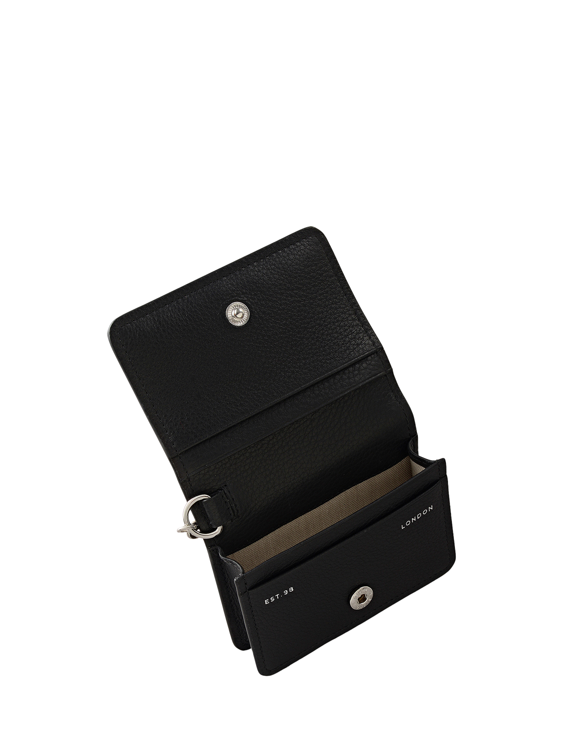 Product image 4 of 4, which shows Radley Chester Row Card Holder, Silver, One Size