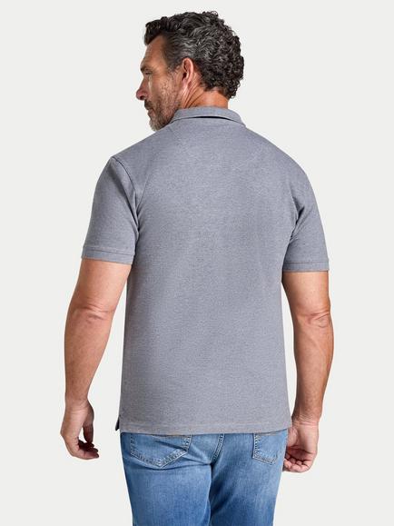 Raging Bull Classic Polo Shirt - view 2, Grey Marl