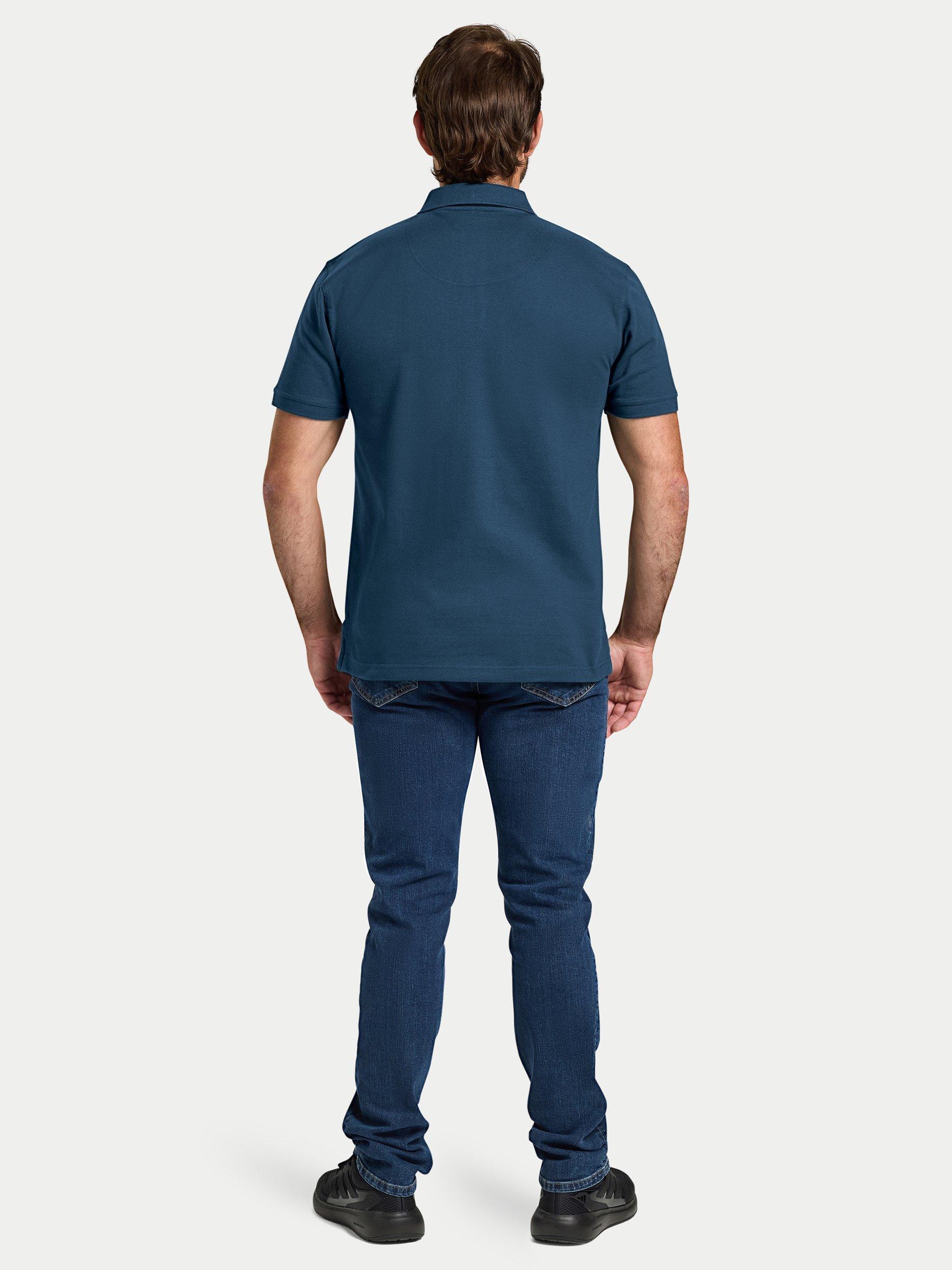 Product image 7 of 7, which shows Raging Bull Classic Polo Shirt, Denim, S