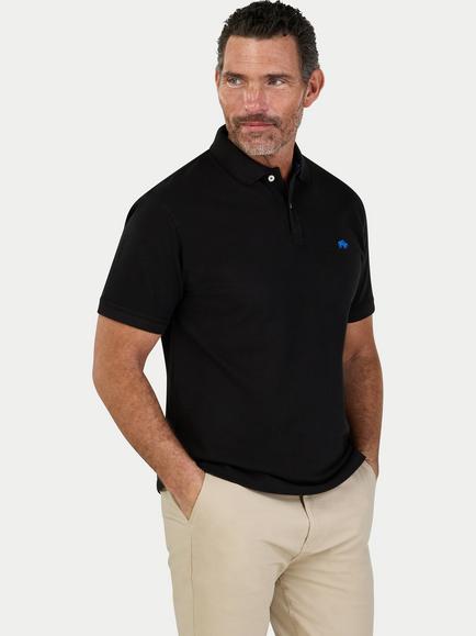 Raging Bull Classic Polo Shirt, Black
