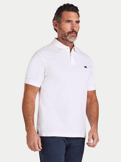 Raging Bull Classic Polo Shirt, White