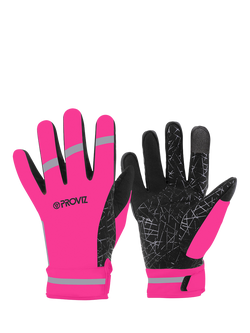 Proviz Classic Cycling Gloves, Pink