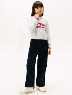 Tommy Hilfiger Kids' Mabel Corduroy Trousers, Dark Night Navy, Dark Night Navy