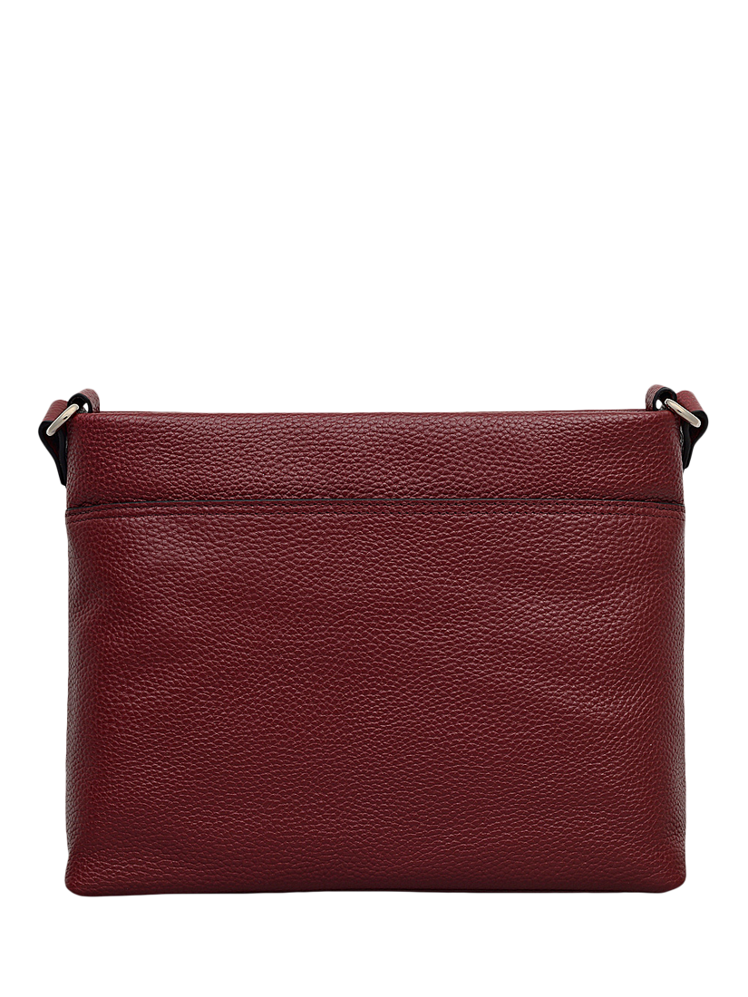 Product image 2 of 5, which shows Radley Pickwick Leather Crossbody Bag, Merlot