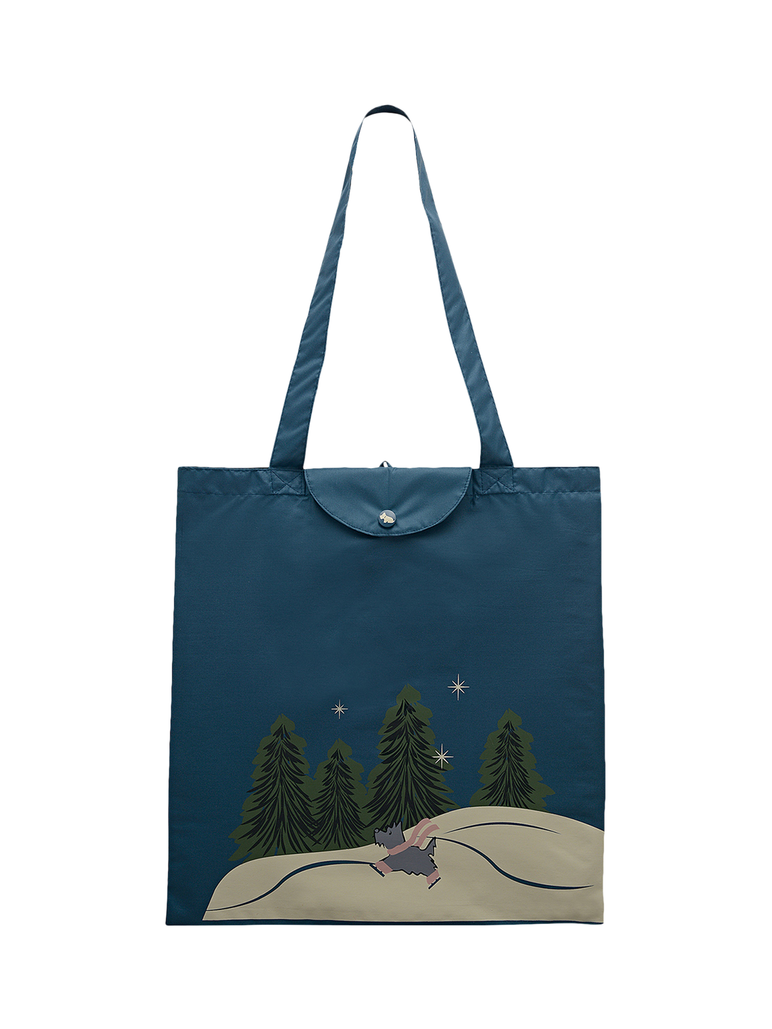 Product image 1 of 4, which shows Radley An Ice Day Foldaway Bag, Teal/Multi