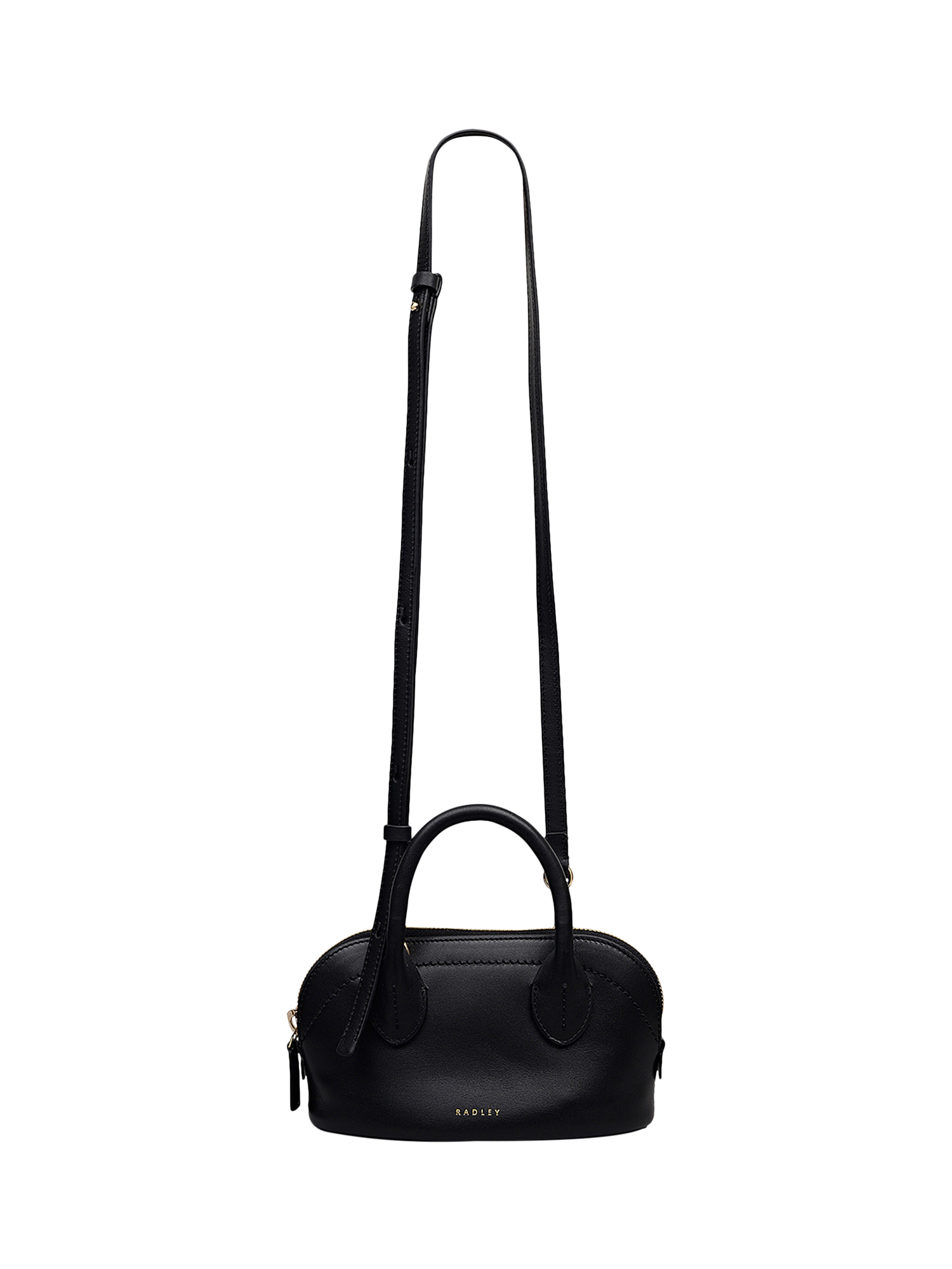 Product image 1 of 6, which shows Radley The Muriel Micro Grab Bag, Black, One Size