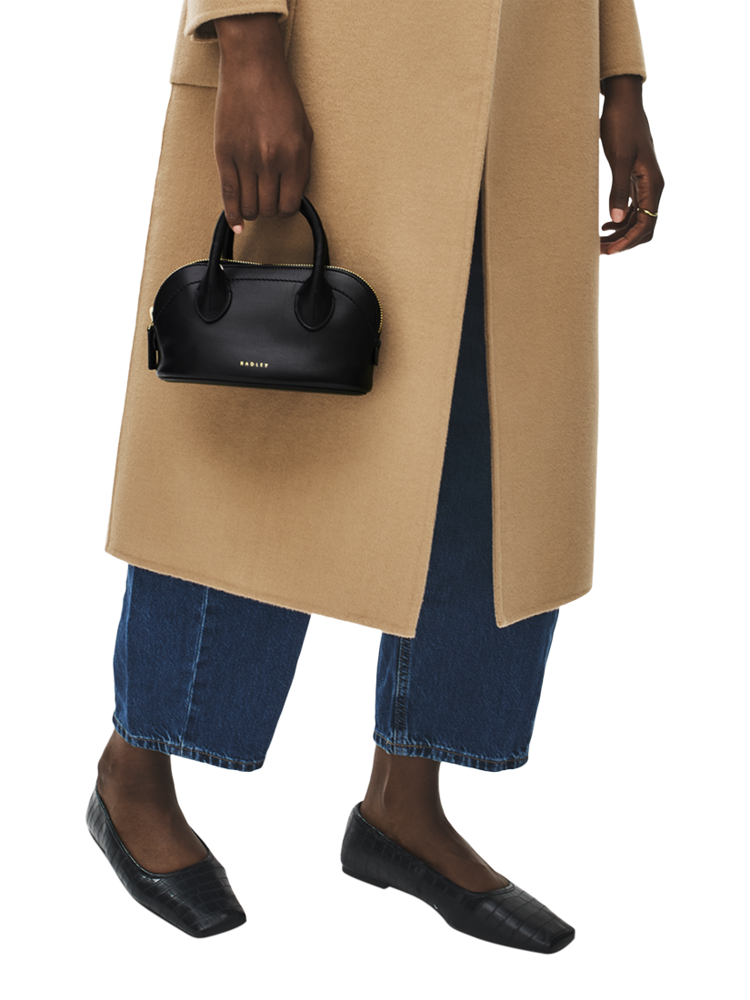 Product image 5 of 6, which shows Radley The Muriel Micro Grab Bag, Black, One Size