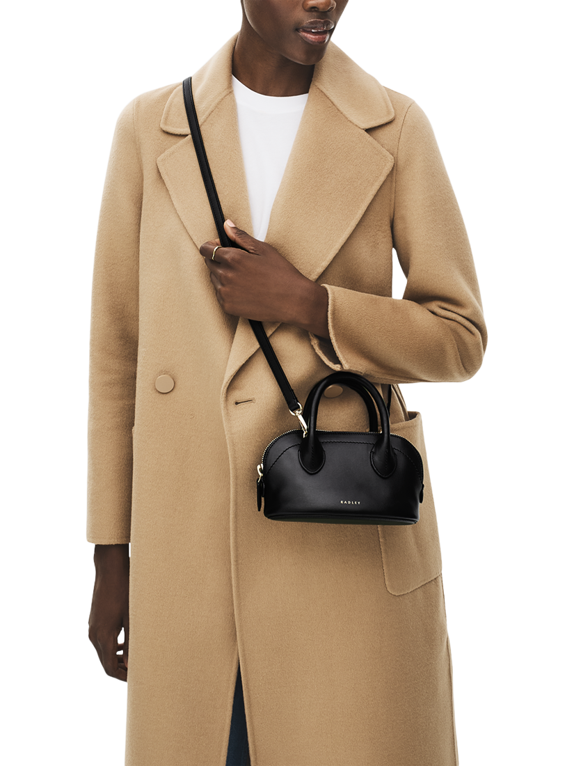 Product image 6 of 6, which shows Radley The Muriel Micro Grab Bag, Black, One Size