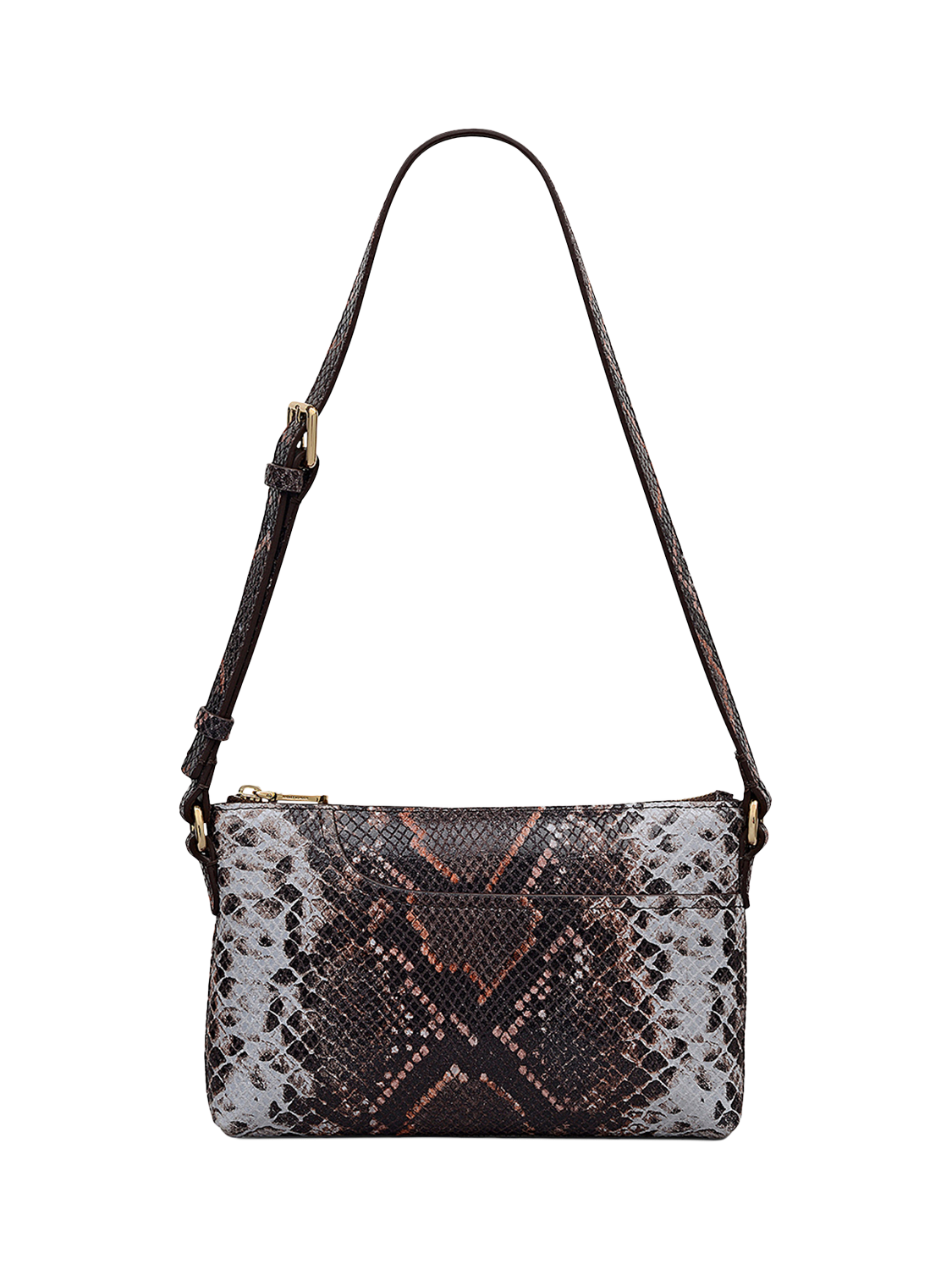 Product image 1 of 6, which shows Radley Pockets Mini Leather Shoulder Bag, Carmine