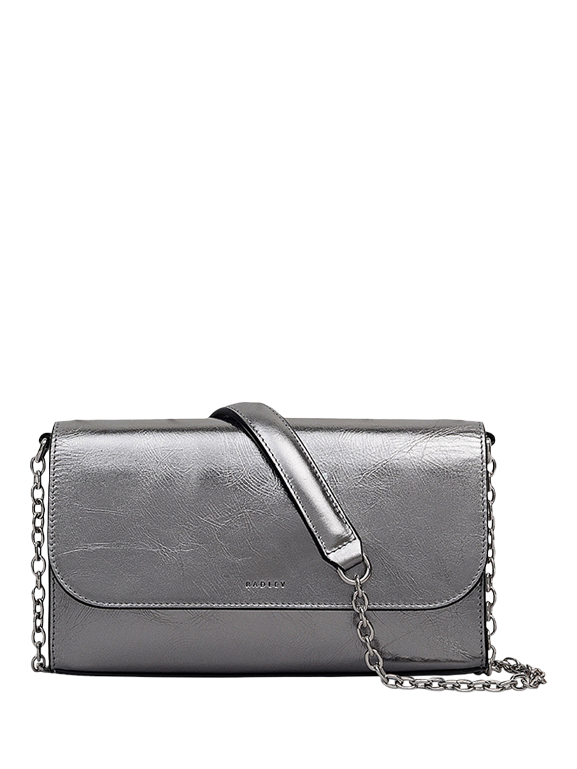 Product image 1 of 6, which shows Radley The Rathbone Micro Crossbody Bag, Silver